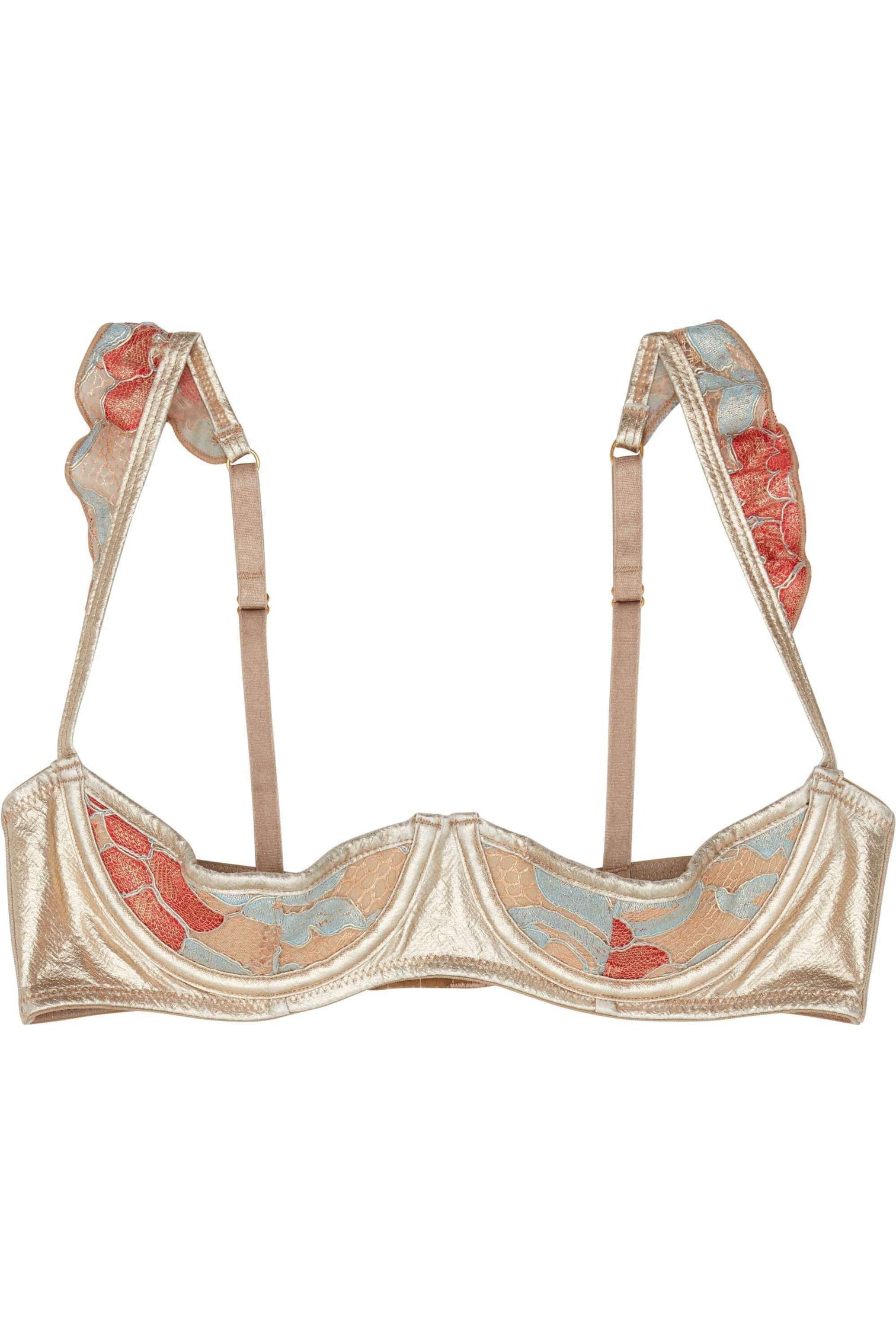 Peek A Beau Bra Set In Black - Golyta main image 1
