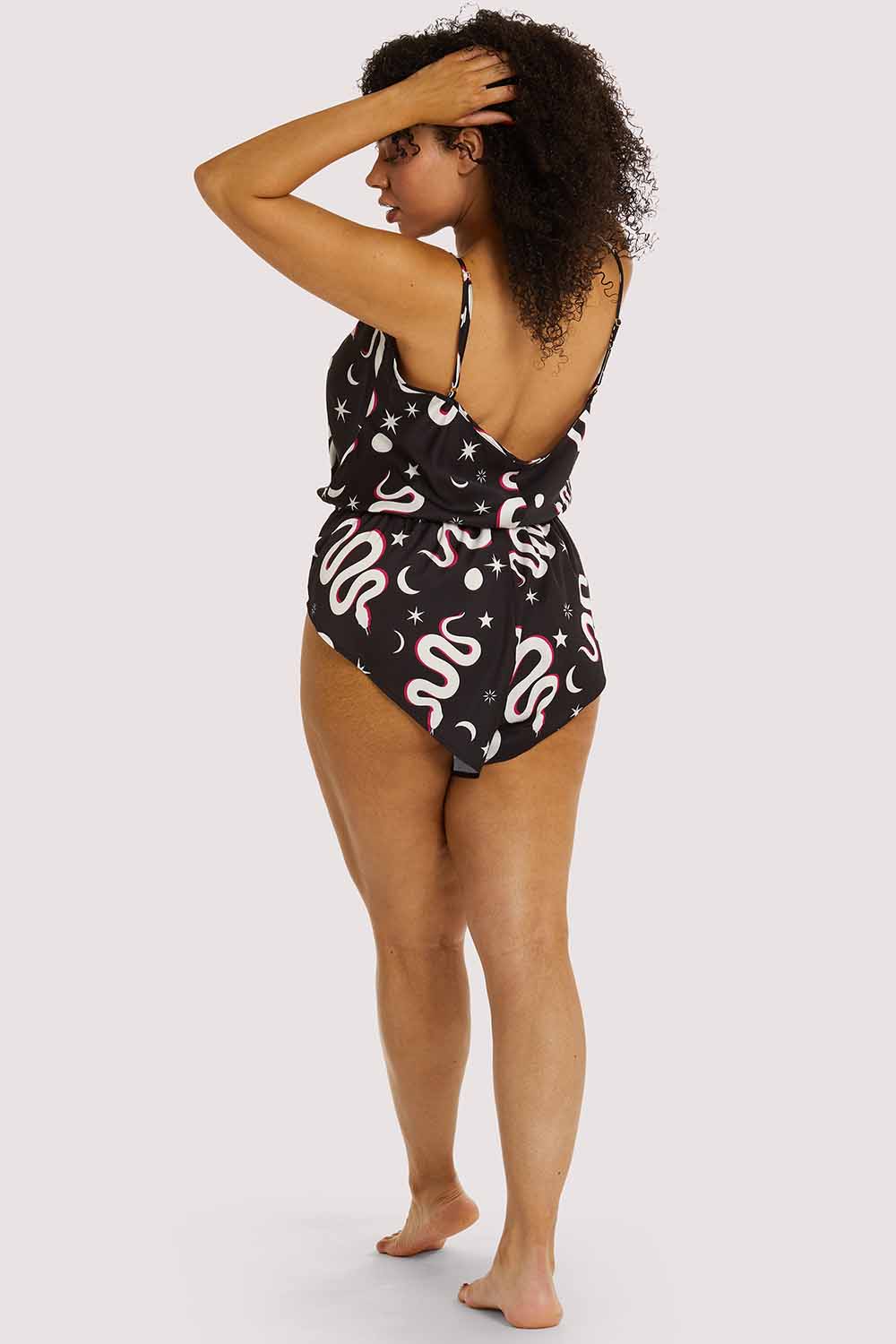 Black Moon Snake Playsuit