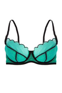 Kendra Emerald Scalloped DD-F Bra