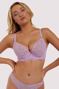 Lila Lilac Plunge Bra – Playful Promises