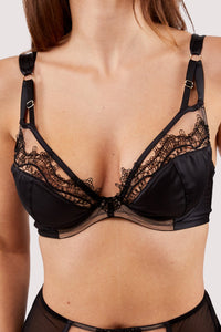 AND/OR Wren Lace Body, Black