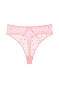 Buy Dot Mesh Thong Panty - Order Panties online 5000009668 - PINK US