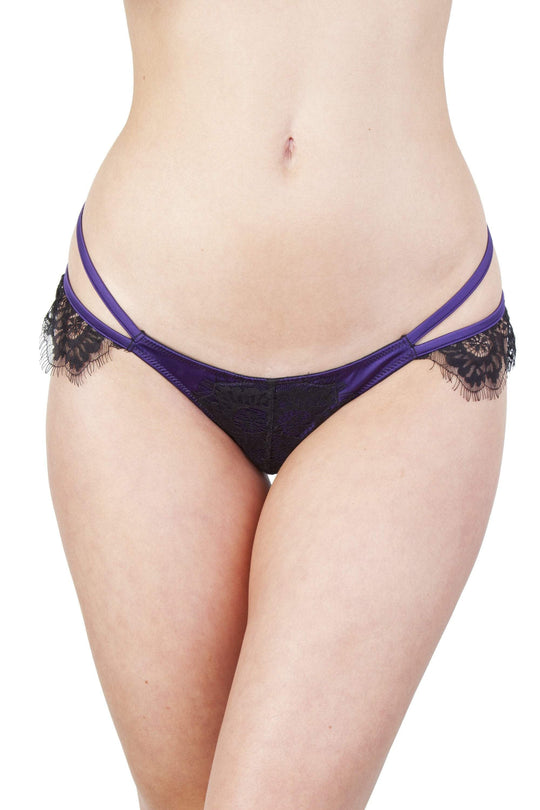 Sheba Purple Lace Brief