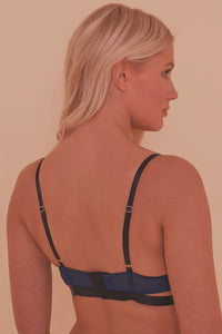 Tabitha Blue Embroidery Bra core A - D