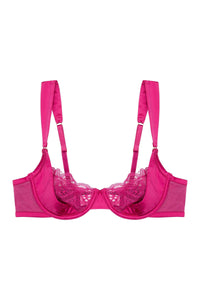 Arabella Fuller Bust Satin gathered cup bra
