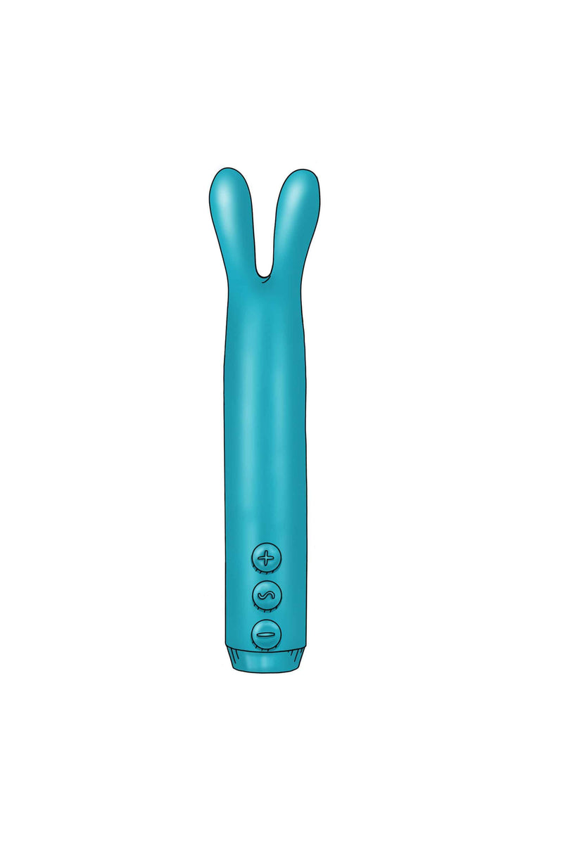 Je Joue Rabbit Bullet Clitoral Vibrator Teal Playful Promises Je Joue Rabbit Bullet Clitoral Vibrator Teal Playful Promises