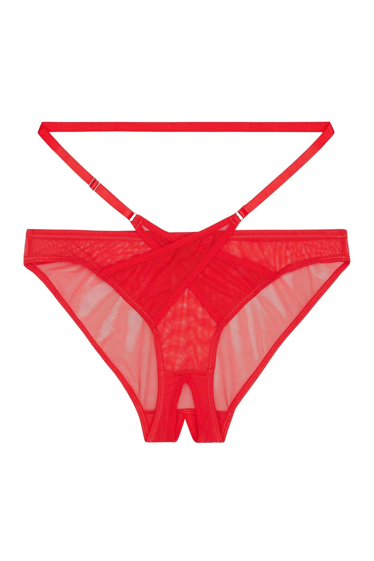 Eddie Rust Crossover Wrap Crotchless Brazilian Brief – Playful Promises