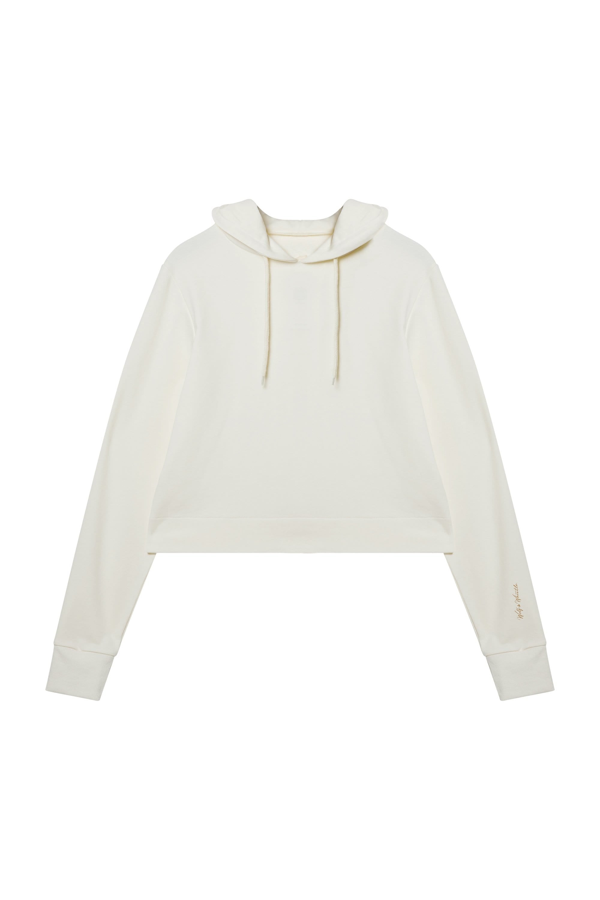 Winter White Hooded Top