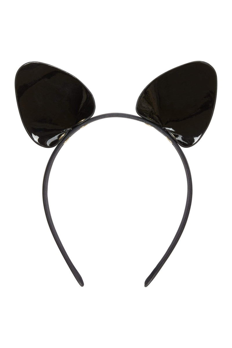 Cat Ear Headband Black
