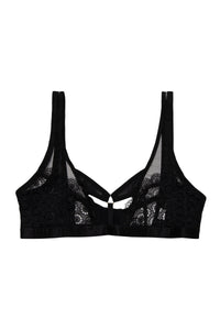 Elva Black Soft Cup Bra