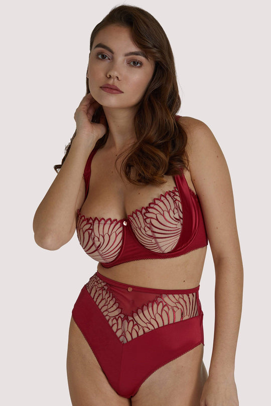 Scantilly Fallen Angel Red Balcony Bra