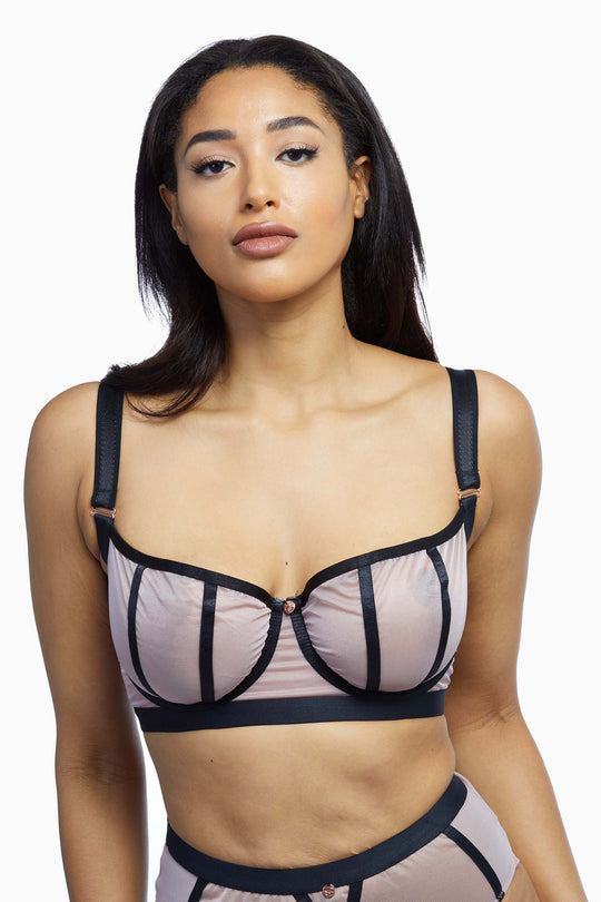 Scantilly Sheer Chic Balcony Bra