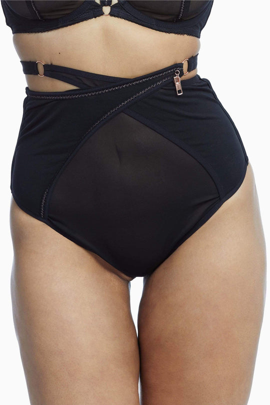 Scantilly Unzipped High Waist Brief