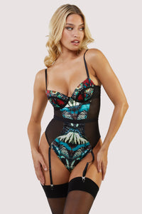 Menagerie Snake Print Bodysuit