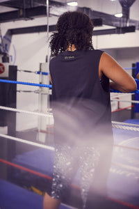 Black sports vest