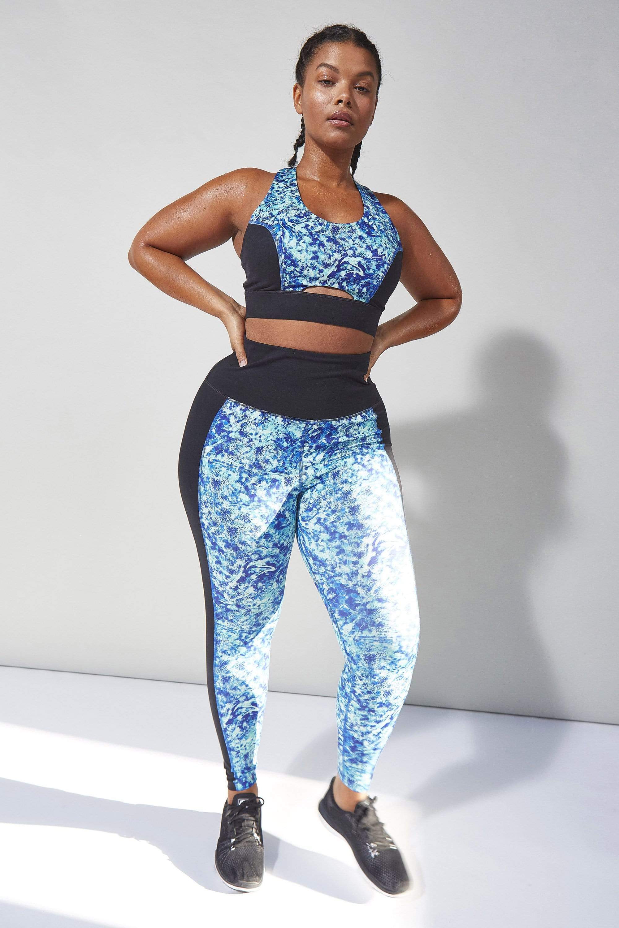 Blue Marble Leggings