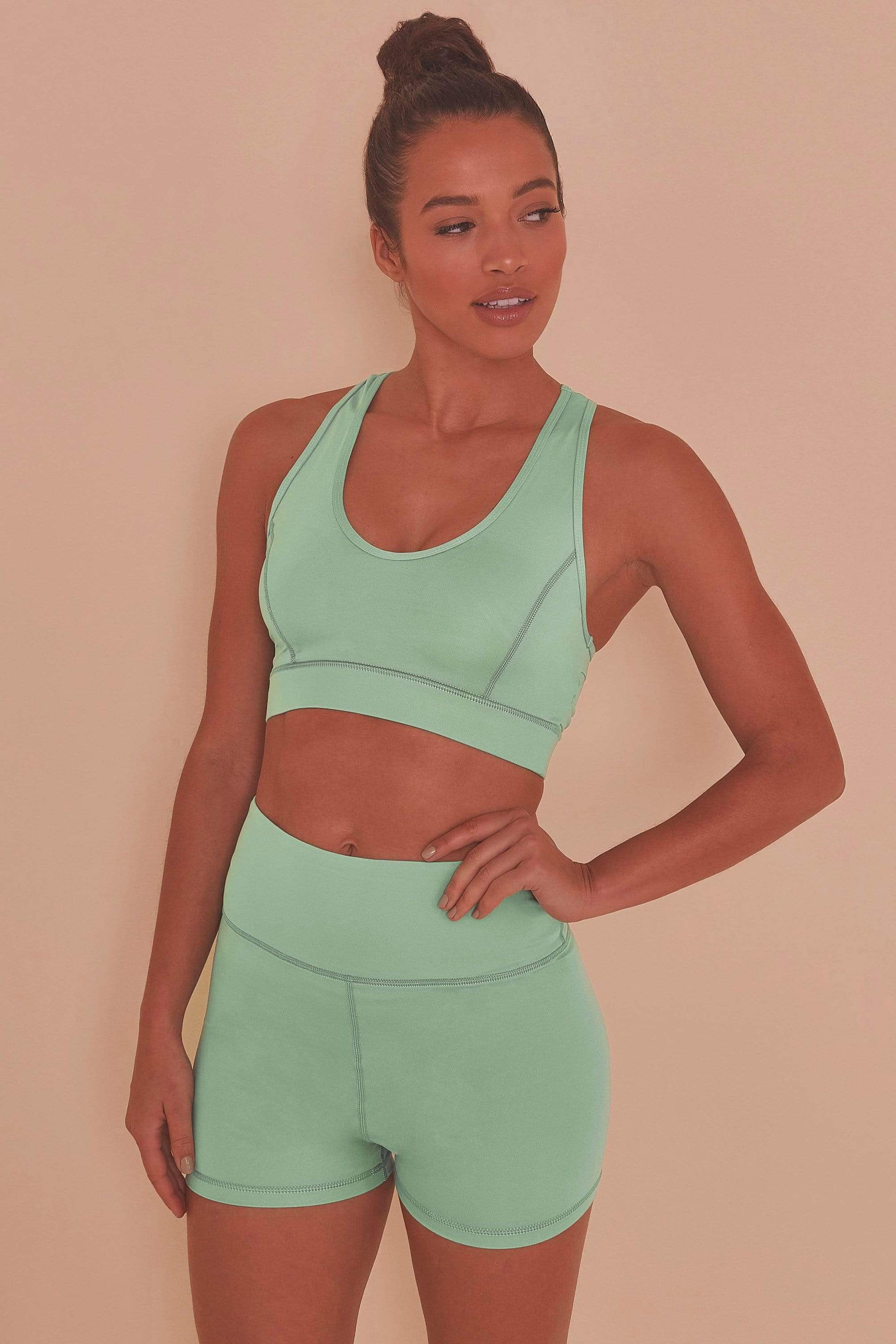 Mint Green cycling shorts