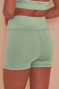 Mint Green cycling shorts