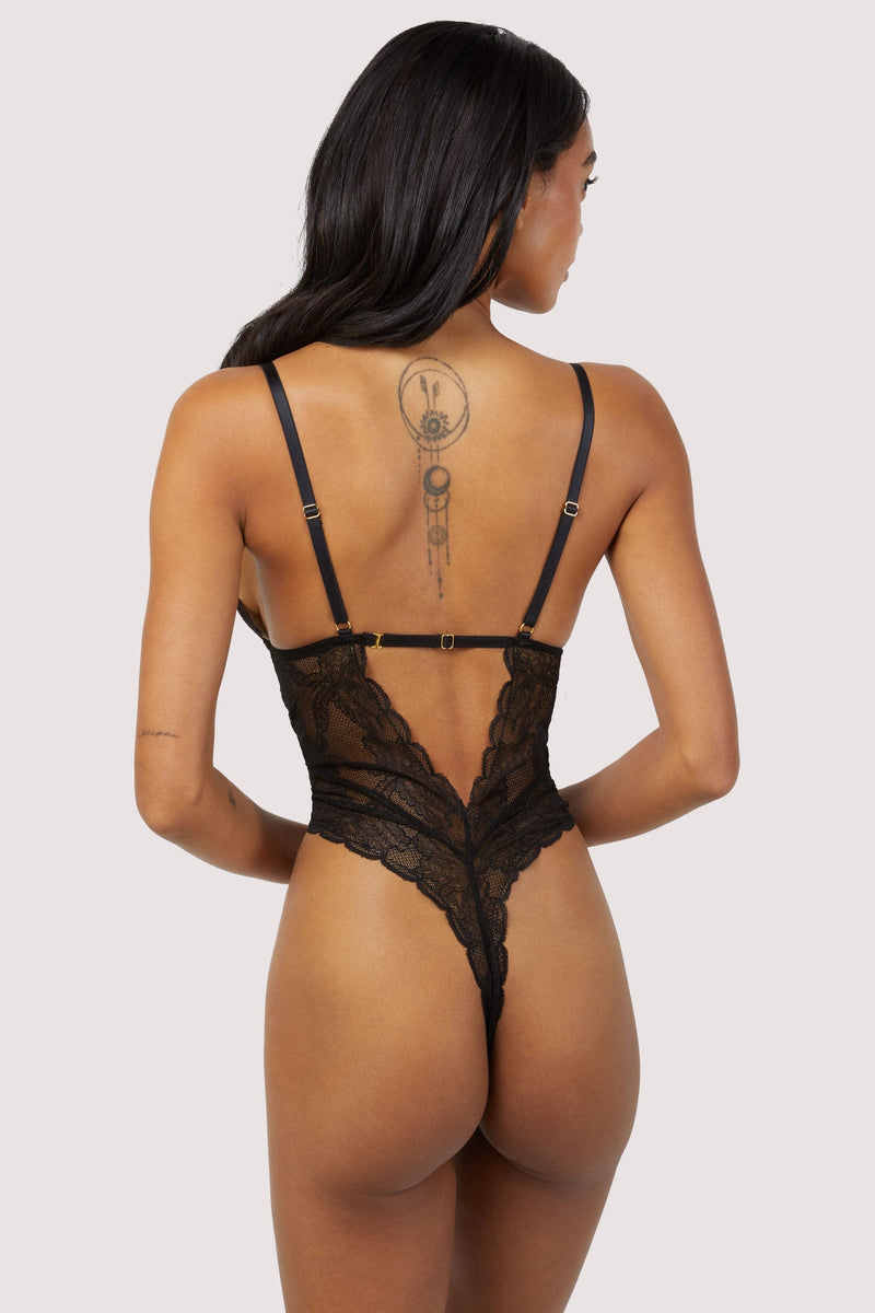 Sienna Black Lace Body – Playful Promises