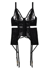 Renata Black Basque