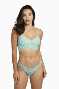 Ariana Mint Everyday Lace Bralette