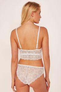 Ari Lace White Brief