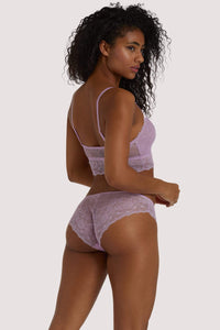 Ariana Lilac Everyday Lace Brief