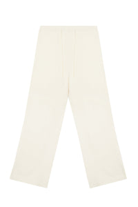 Lounge Ivory Knitted Rib Trousers