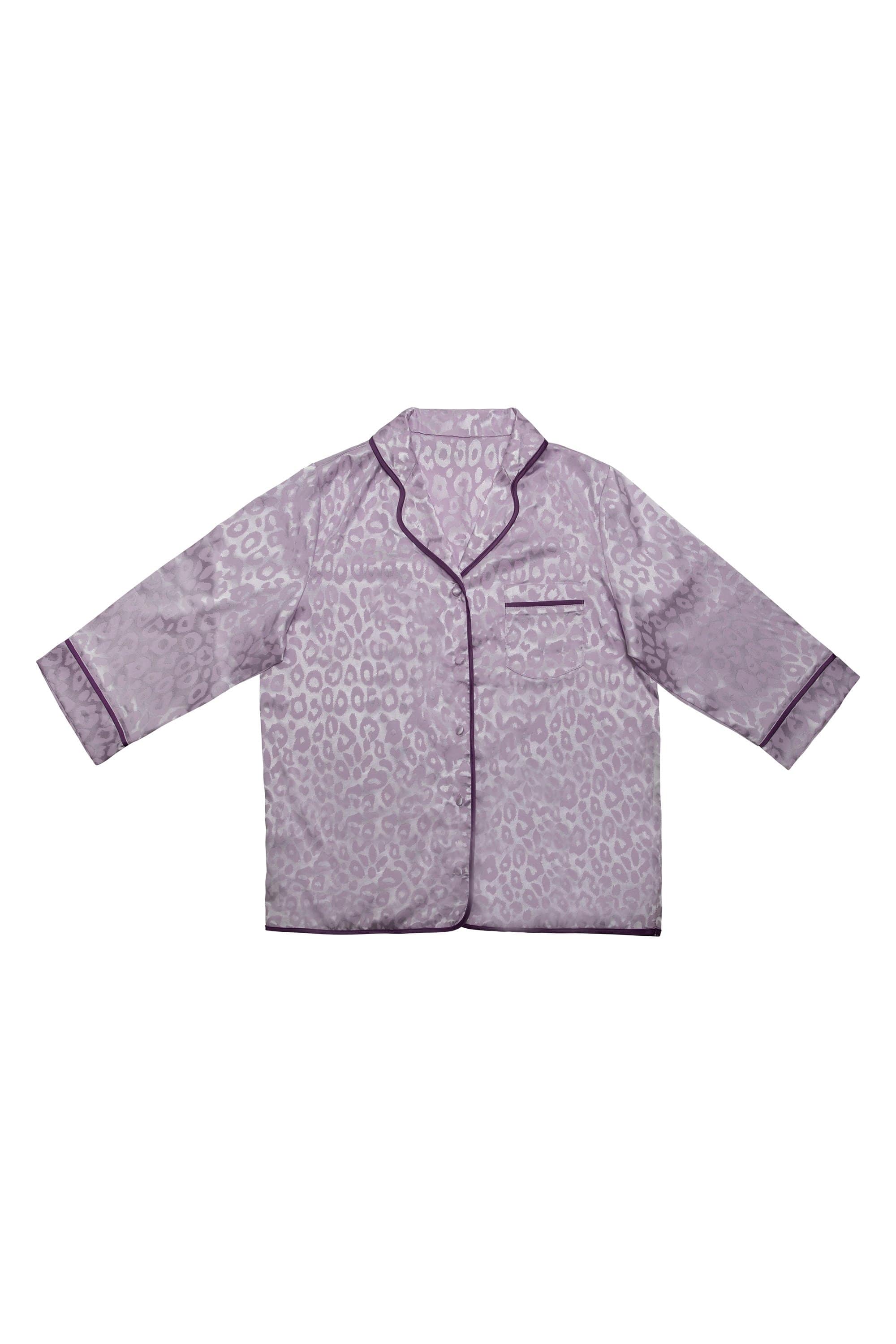 Tracey Lilac Leopard PJ Set