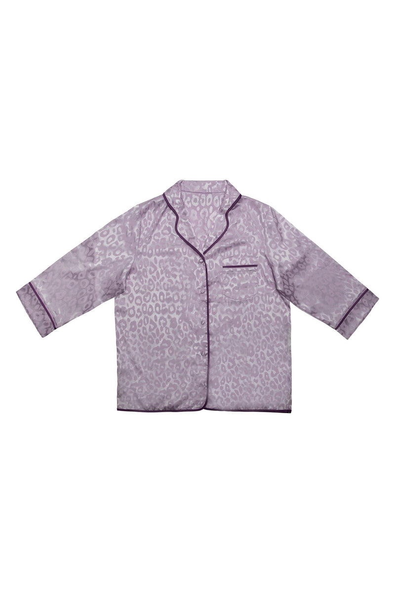 Tracey Lilac Leopard PJ Set