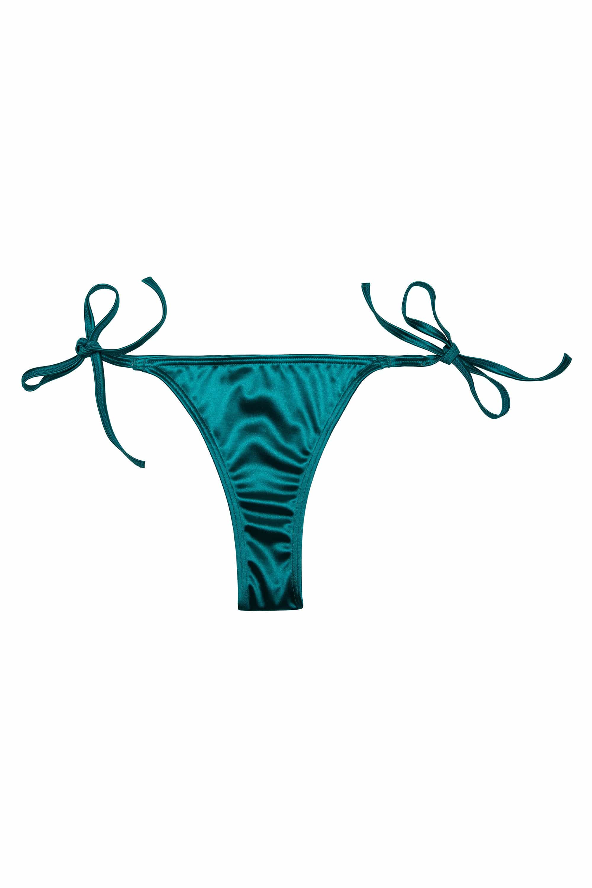 Hannah Teal Tie Side Bikini Brief