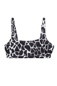 Wolf & Whistle White Eco Giraffe Bikini Top